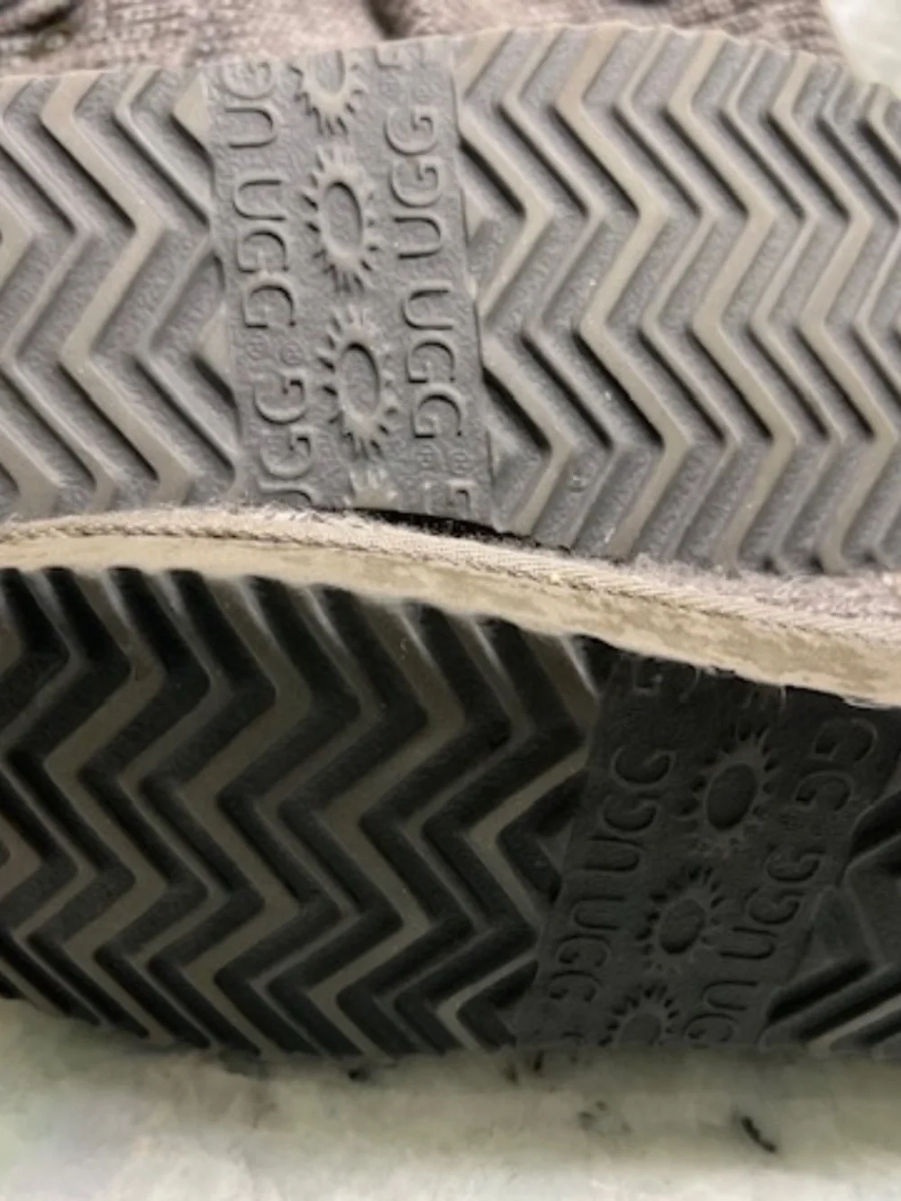 UGG Classic Cardi Grey Knit Boots